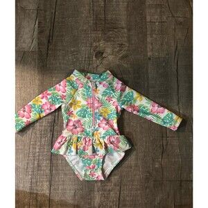 Baby girls one piece swimsuit